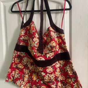 Torrid - Size 1 - Floral Halter Top